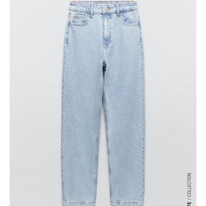 Zara Z1975 Mom Fit Jeans Light wash size 2